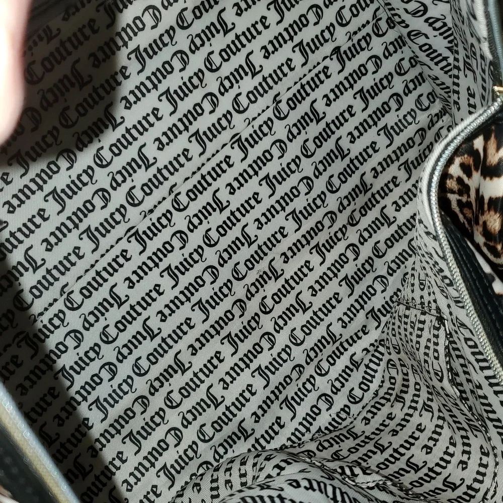 Juicy Couture Leopard Print Weekender Travel Duffel Bag - Picture 12 of 14